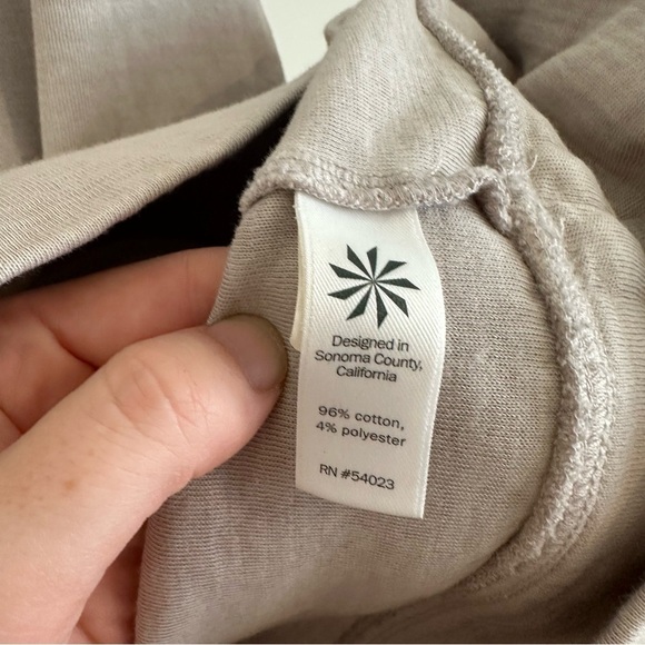 Athleta | Eco Wash Turtleneck Sweatshirt Dress Small Women's - Picture 8 of 9